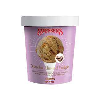Swensen's Mocha Almond Fudge Ice Cream Pint Tub