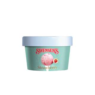 Swensen's Strawberry Ice Cream Mini Cup