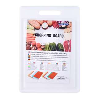 SUNNEX White Polypropylene Chopping Board