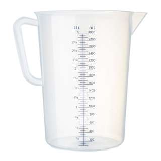SUNNEX Polypropylene Measuring Jug 3.0 L SUNNEX Polypropylene Measuring Jug 3.0 L