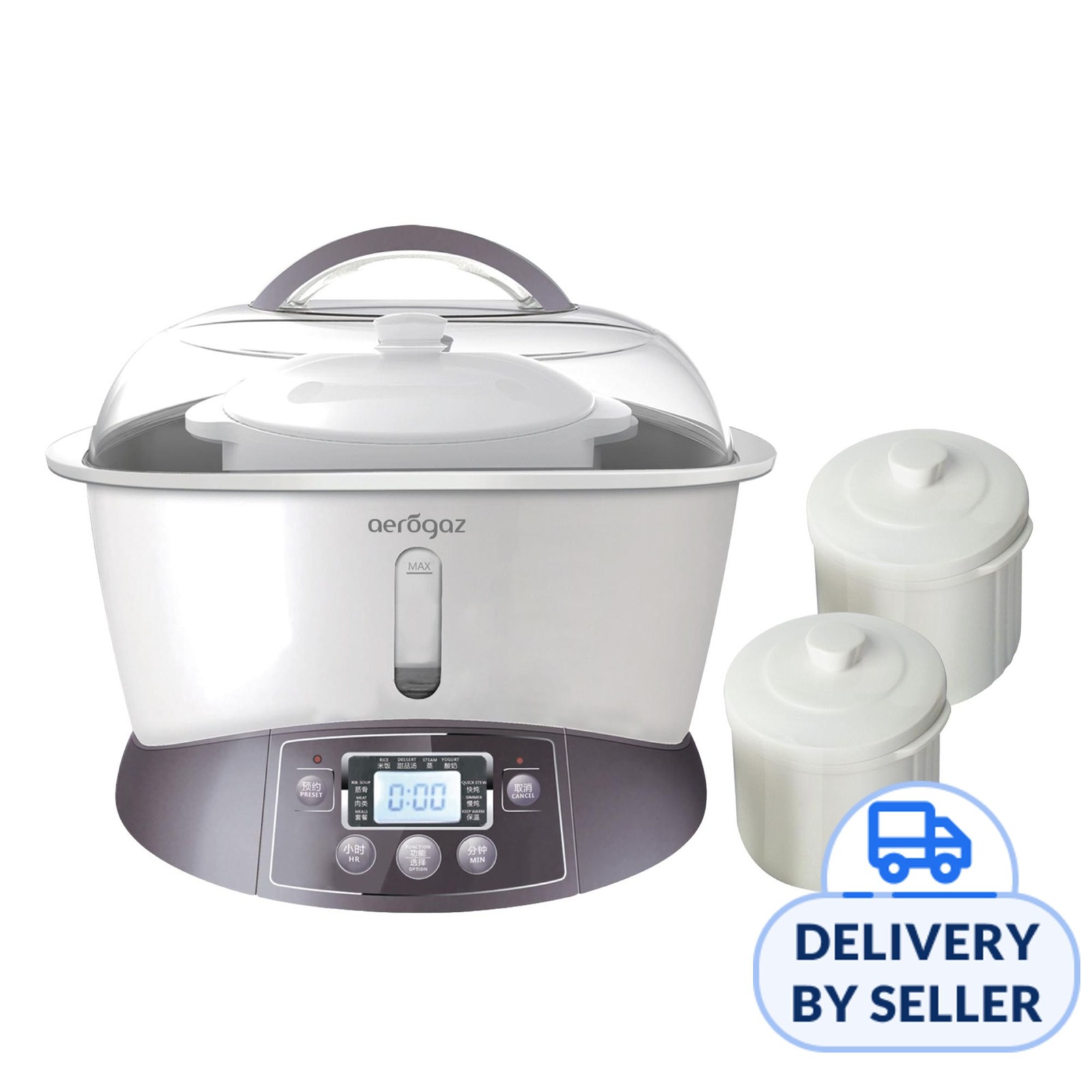 Aerogaz AZ228DB Double Boiler 2 Pots