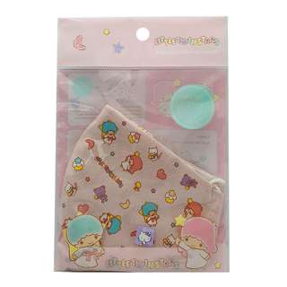 SANRIO LittleTwinStars 3 Layers Antiseptic Fabric Mask-Adult