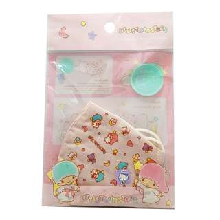 SANRIO LittleTwinStars 3 Layers Antiseptic Fabric Mask - Kid