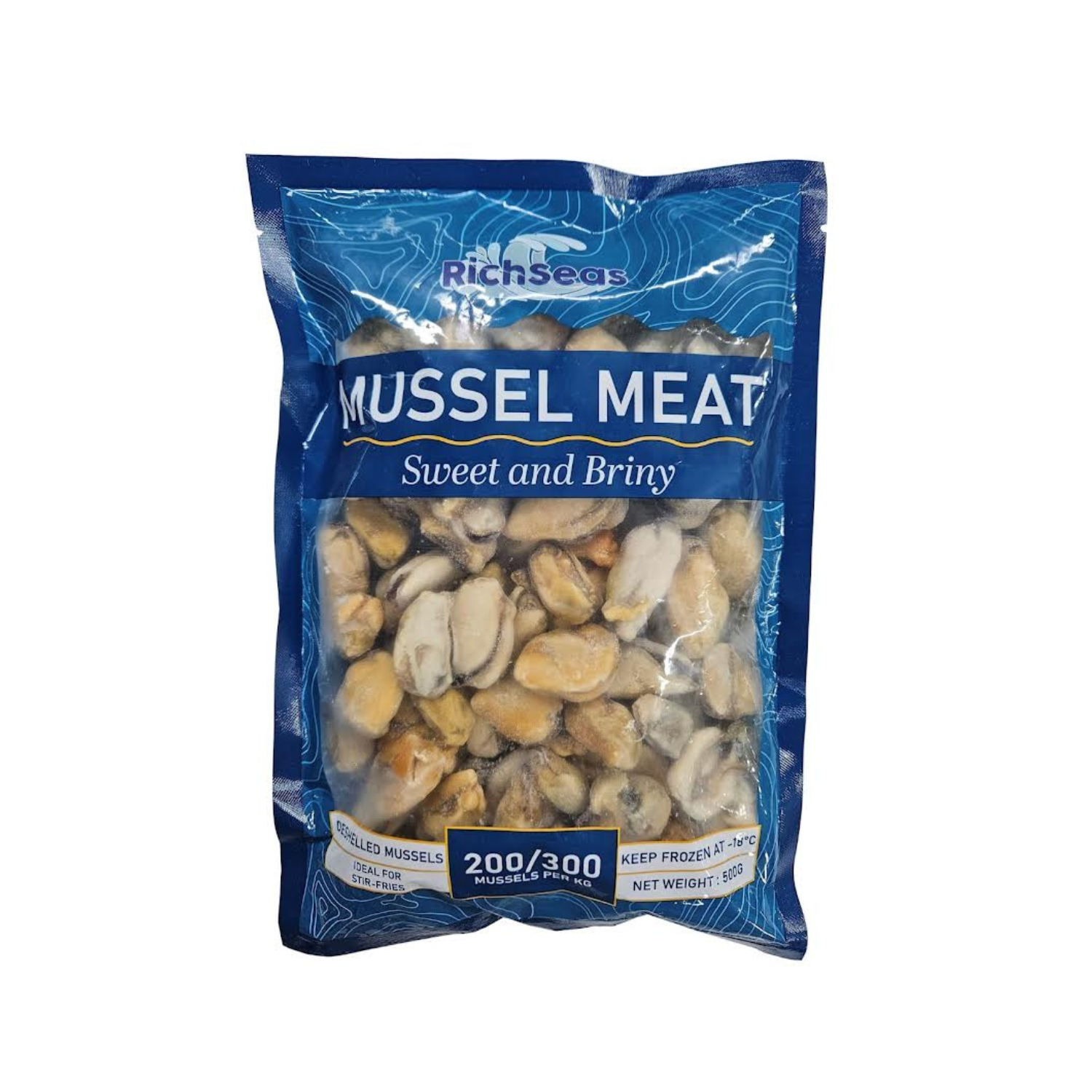 Rich Seas Mussel Meat - Frozen
