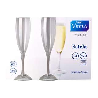 Vintia Estela Champagne Flute 17Cl