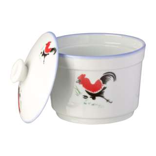 Ciya Rooster 4.75" Porcelain Pot Ciya Rooster 4.75" Porcelain Pot
