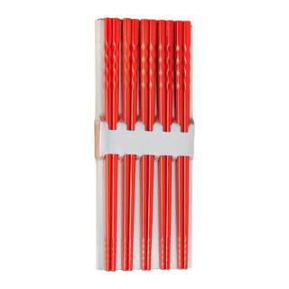 Vesta Melamine Chopsticks (Red)