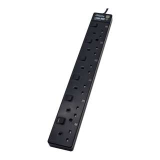 PowerPac 6Way Extension Cord (PP3886BK)