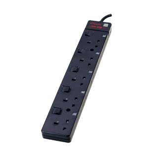 PowerPac 5Way Extension Cord (PP3885BK)