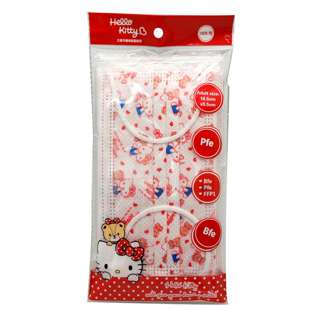 SANRIO Hello Kitty 3 ply Disposable Mask Adult BFE 99%