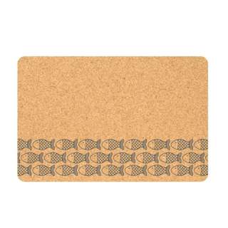 Amorim Fish Rect Placemat Brown 440x290mm