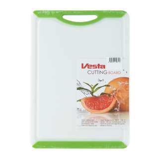 Vesta Universal Grip Pe Cutting Board 28x20x0.9Cm
