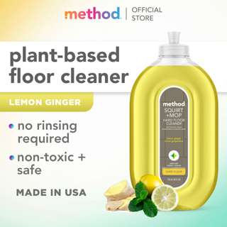 Method Squirt Mop Hard Floor Cleaner - Lemon Ginger