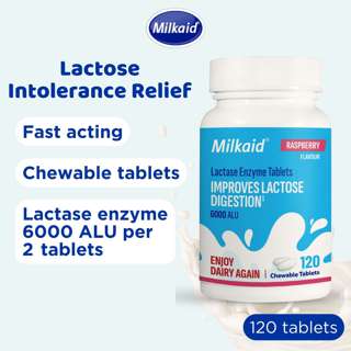 Milkaid Lactase Enzyme Tablets
