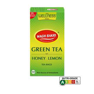 Wagh Bakri Honey Lemon Green Tea Bags