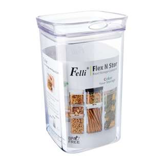 Felli Flex N Stor Food Storage Container With Clear Lid 2.4L