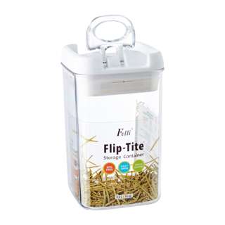 Felli Square Flip Tite Storage Container 0.4 L