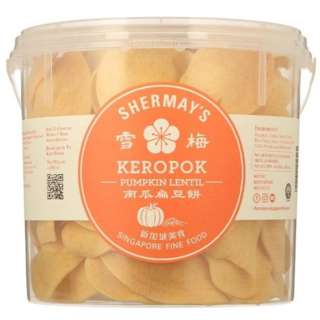 Shermay's Singapore Fine Food Pumpkin Lentil Cracker 150 G