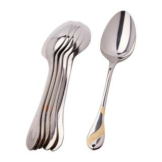 Nihon Cutlery Stainless Steel Dessert Spoon L19.5 W4.2Cm