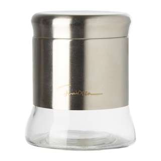 JX Glass Body Stainless Steel Top Jar 700Ml