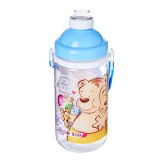 Double Bear Water Bottle (Blue) 650Cc