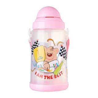 Double Bear Water Bottle (Pink) 650Cc