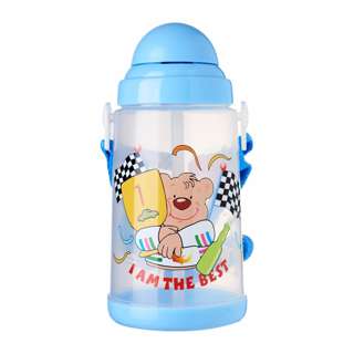 Double Bear Water Bottle (Blue) 650Cc