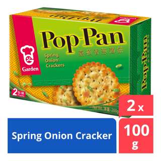 Garden Spring Onion Pop Pan Crackers