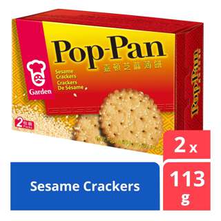 Garden Sesame Pop Pan Crackers