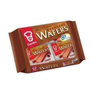 Garden Mini Cream Wafers - Chocolate