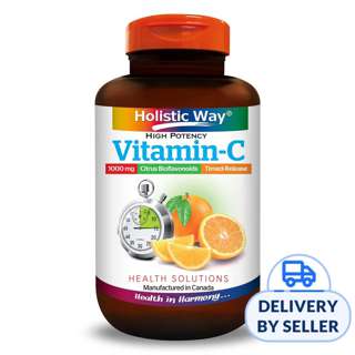 Holistic Way High Potency Vitamin-C 1000mg (Timed-Release)
