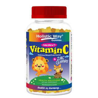 Holistic Way Childrens Vitamin C & Zinc Gummy — Vegan Holistic Way Childrens Vitamin C & Zinc Gummy — Vegan