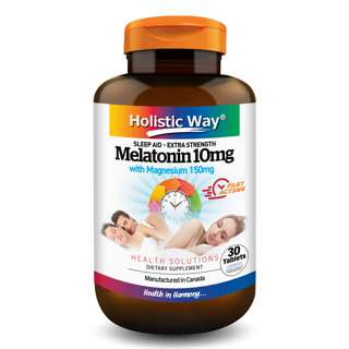 Holistic Way Melatonin 10mg With Magnesium 150mg