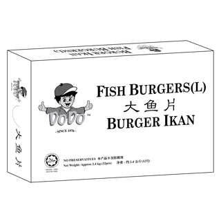 DODO Breaded Fish Burgers (L)