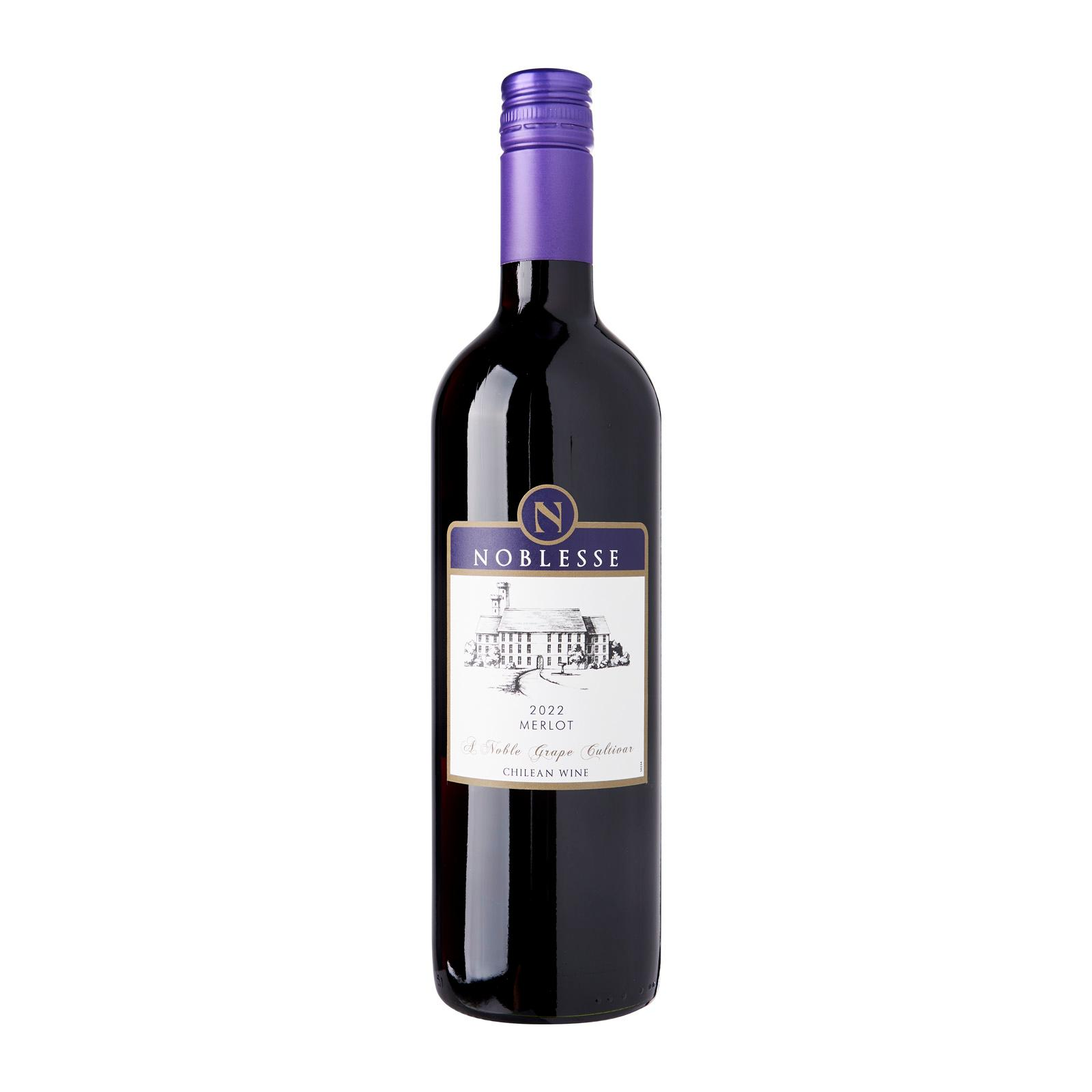 Noblesse Merlot Chile Red Wine 2024 Noblesse Merlot Chile Red Wine 2024