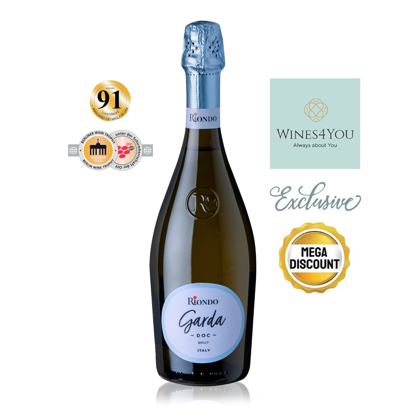 Riondo Collezione Garda DOC Spumante Brut Italy Sparkling | NTUC FairPrice