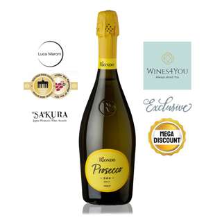 Riondo Prosecco DOC Spumante Brut Italy Sparkling Wine Riondo Prosecco DOC Spumante Brut Italy Sparkling Wine