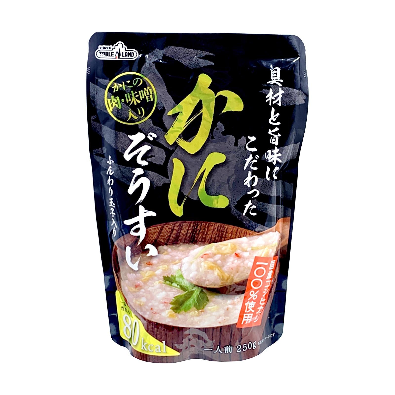 Crab With Miso Porridge