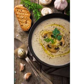 Meat Affair Wild Mushroom Soup