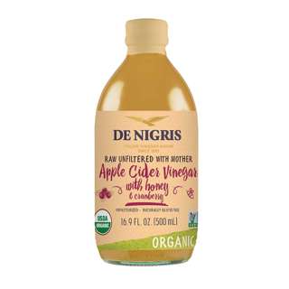 De Nigris Organic Apple Cider Vinegar - Honey & Cranberry