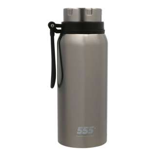 555 Stainless Steel Thermal Flask with Strap (Steel)