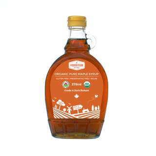 Foodsterr Organic Dark Robust Maple Syrup Foodsterr Organic Dark Robust Maple Syrup