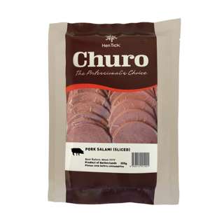 Churo Pork Salami Sausage Sliced