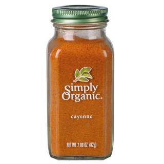 Simply Organic Cayenne Pepper, 82g Simply Organic Cayenne Pepper, 82g