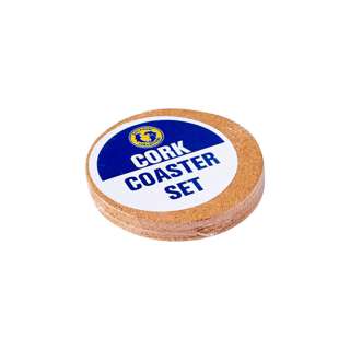 Dolphin Collection Round Cork Coaster 6 PCS Set