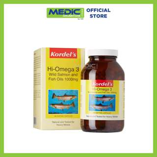 Kordel's Hi-Omega 3 Wild Salmon And Fish Oils 1000 Mg