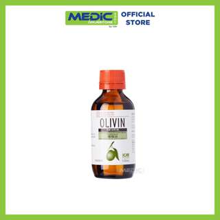 ICM Pharma Olivin Pure Olive Oil 100ml - By Medic Drugstore