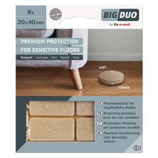 fix-o-moll FM-3566064 PARQUET GLIDERS ADHESIVE 20X40MM fix-o-moll FM-3566064 PARQUET GLIDERS ADHESIVE 20X40MM
