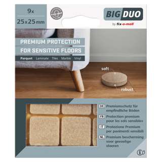 fix-o-moll FM-3566063 PARQUET GLIDERS ADHESIVE 25 X 25MM fix-o-moll FM-3566063 PARQUET GLIDERS ADHESIVE 25 X 25MM