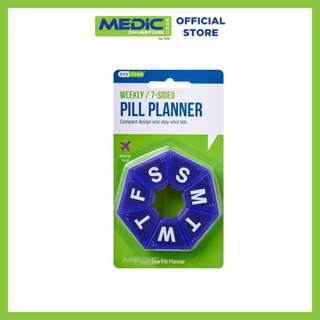 Ezy Dose Weekly 7- Sided Pill Planner - By Medic Drugstore